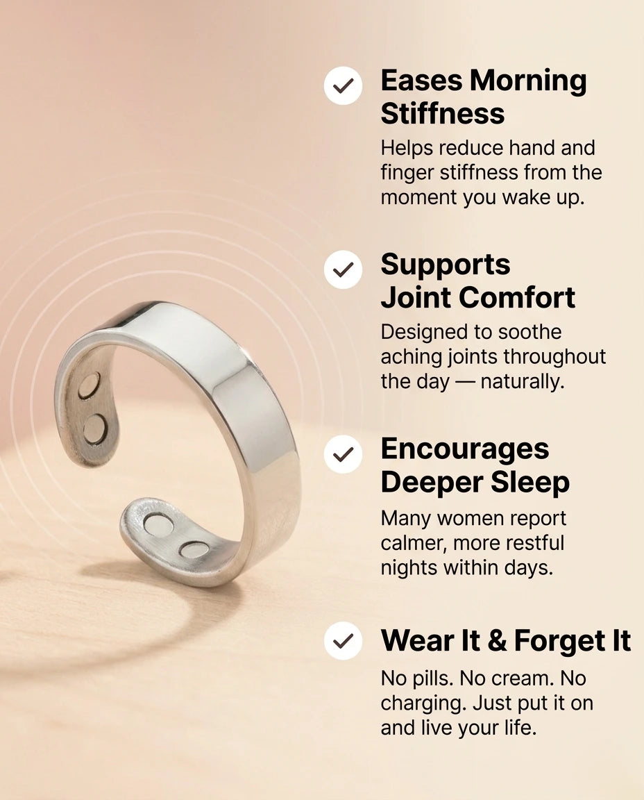 The Magnetic Wellness Ring by ALDVEX™